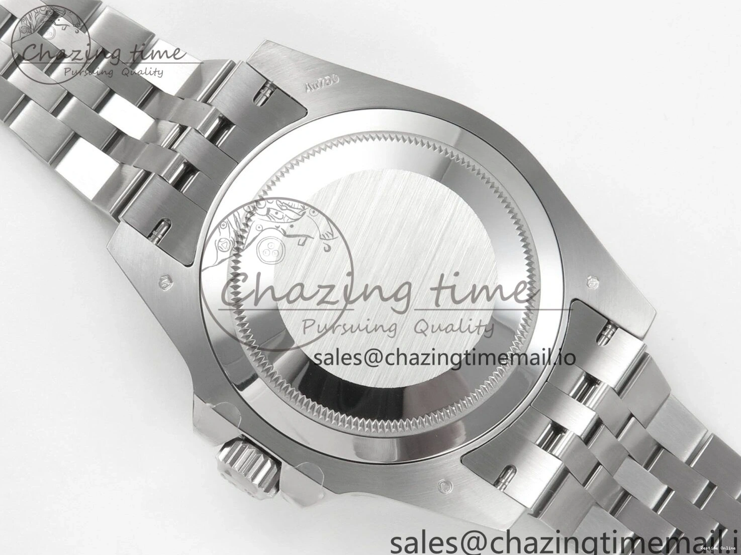 0207 Original GMT-Master II 126716 BLAKEN 904L 1:1 Best Edition Meteorite Dial on SS Jubilee Bracelet SH 177